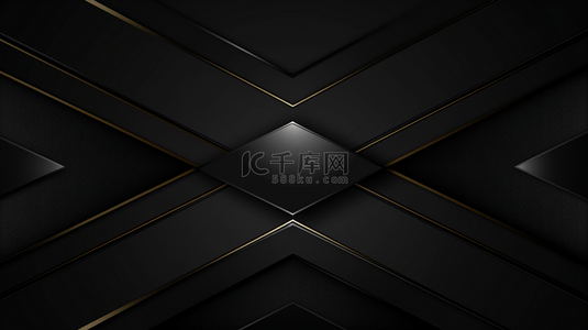 三务公开栏版面背景图片_用银色发光线条勾勒的抽象黑色背景。