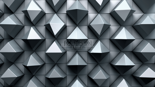 黑白几何图形背景图片_矢量抽象背景。白色几何图形
