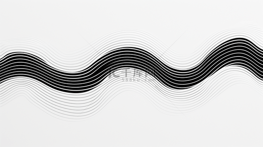 复古抽象简约背景图片_一个全新的风格，弯曲扭曲的斜纹条纹背景矢量图案，其中包含扭曲倾斜的波浪线图案。适用于你的商业设计。