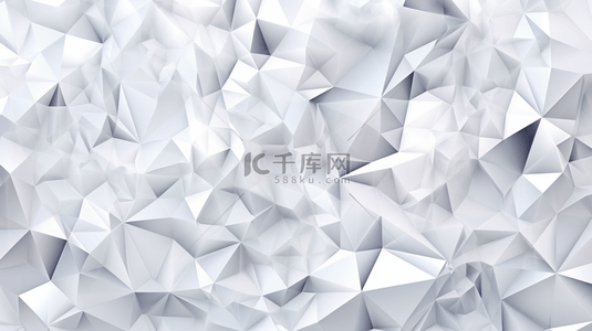 几何晶体背景背景图片_抽象几何白色马赛克背景。