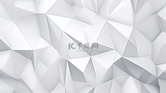 流体几何设计背景图片_白色背景上有一个白色三角形。