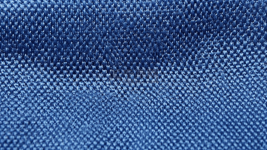 蓝色纺织品纹理背景