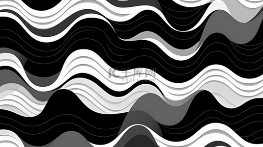 几何图案黑白背景图片_白色和银色抽象背景的矢量插图