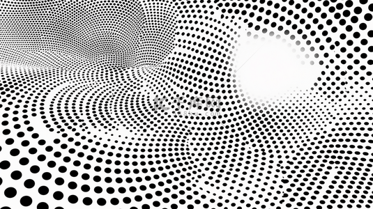 抽象圆点背景图片_一种抽象的灰白色点阵背景。