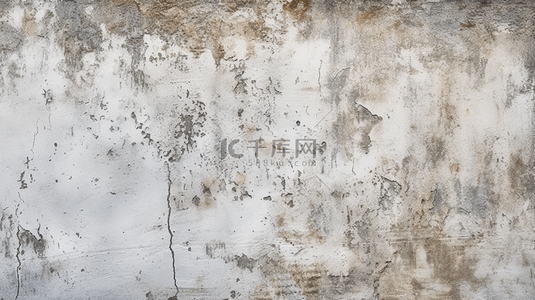 磨砂花纹灰色背景图片_白色水泥灰泥墙面纹理背景，磨砂质感白色壁纸。
