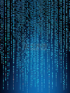计算机代码明亮的纯蓝色背景9