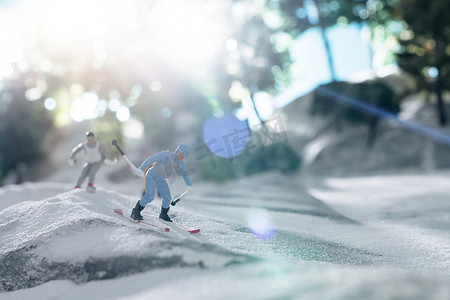 创意微观滑雪
