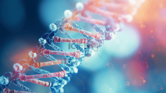 DNA双螺旋背景图片_生物科技双螺旋结构背景8