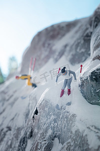 创意微观滑雪