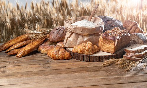 面包和麦子