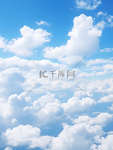 蓝天白云天空云朵背景14