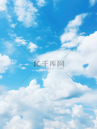 蓝天白云天空云朵背景4