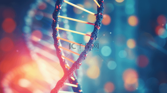 DNA双螺旋背景图片_生物科技双螺旋结构背景14