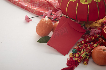 福福字摄影照片_中国的新年装饰传统2021年中国的新年或农历新年背景.文字空间图像。（