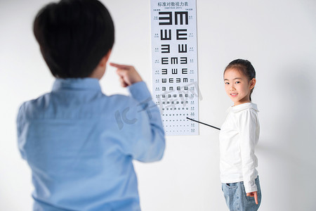 小学生测视力