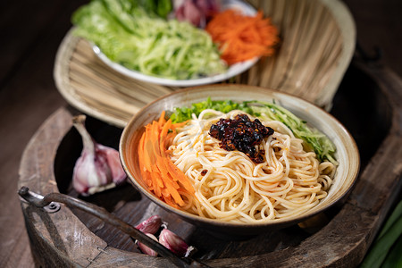 食谱北京摄影照片_炸酱面