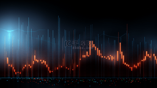 股票走势背景图片_金融理财趋势分析商务背景26