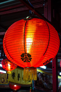3.中国庙会文化节的红灯笼