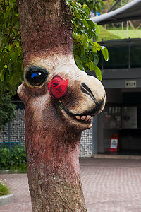 ciudad de Shenzhen, provincia de guangdong, Oriente dameisha té árbol Valle interlaken mercado pintado cabeza de caballo