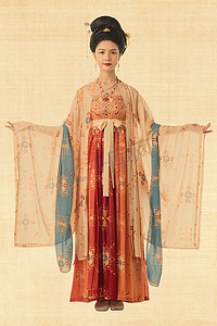 中国古典传统摄影照片_古装美女