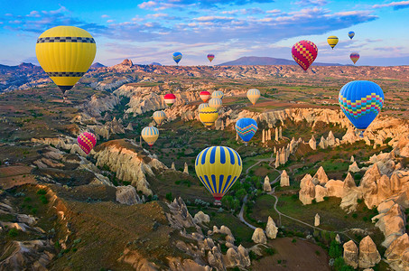 Cappadocia的热气球