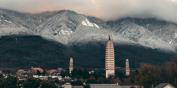 大理摄影照片_大理寺观