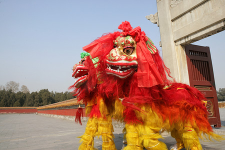 中国天坛舞狮