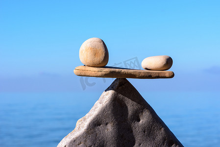 禅宗石头中的平衡