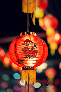 灯节日摄影照片_灯的中国新的一年，中国的灯笼