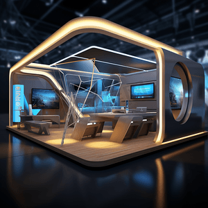 3D未来科技展台3