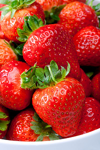 美味的草莓摄影照片_水果草莓