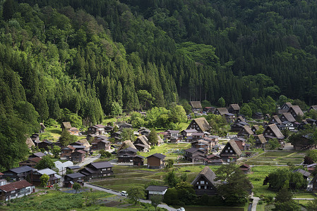 历史上的白川木村白川（Shirakawa-go）是位于日本吉福县的联合国教科文组织世界遗产之一.