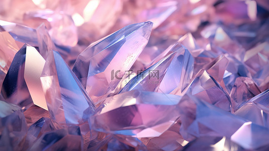 紫色水晶宝石纹理背景20