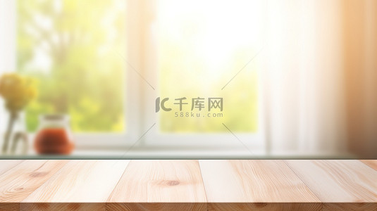 mac桌面免费背景图片_白色桌面现代厨房背景模糊20