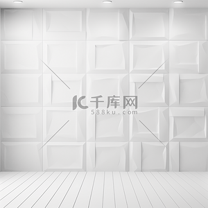 空白墙面背景图片_白色墙面褪色的产品背景。