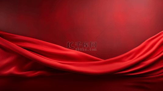 红色丝绸质感纹理背景22