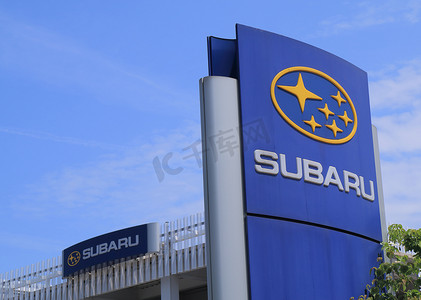 
logo摄影照片_斯巴鲁，日本的汽车制造商