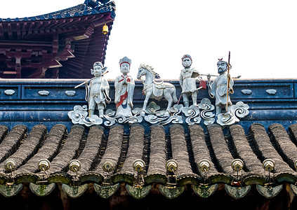苏州汉山寺经藏品楼顶部向西的旅程