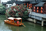 小船在南京秦淮河