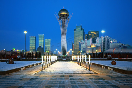 阿斯塔纳-哈萨克斯坦首都的城市