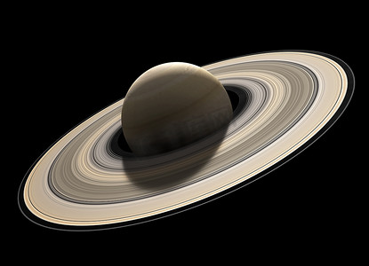 土星，规模和孤立