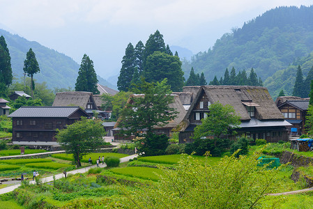 合掌神社建筑史村