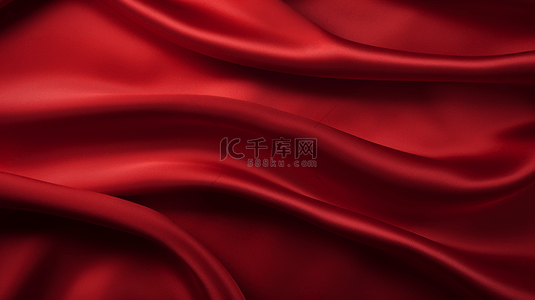 红色丝绸质感纹理背景13