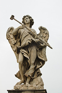 意大利雕塑摄影照片_天使雕塑