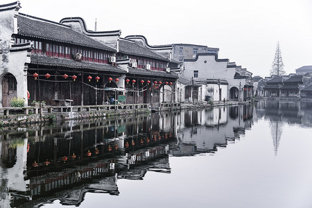 旧中国医生摄影照片_南浔，中国。在湖州市东旧城