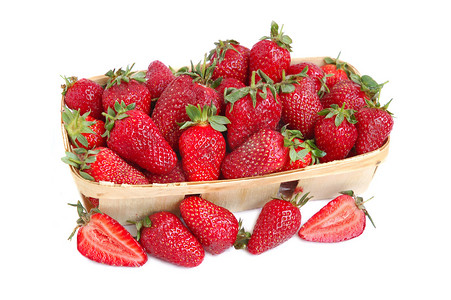 篮子里的草莓