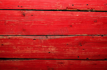 红色的木质纹理。红色背景简单的纹理概念.
