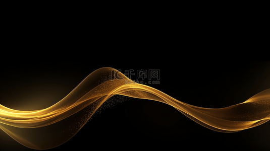 光效金线背景图片_棕色优雅抽象金色豪华背景，带有光效
