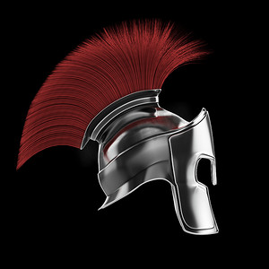 秒杀英雄摄影照片_high quality spartan helmet, Greek roman warrior Gladiator, legionnaire heroic soldier, sprts fan render isolated