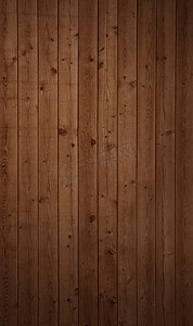 旧的棕色木墙垂直背景